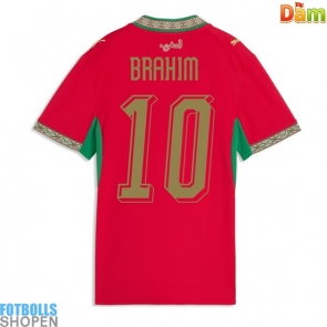 Billiga Marocko Brahim Diaz #10 Hemmatröja Dam VM 2026 Kortärmad